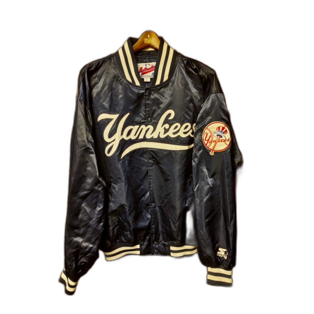 Vintage Starter NY Yankees bomber jacket size XL authentic diamond collection